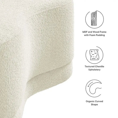 Nimbus 48 Upholstered Ottoman Bench