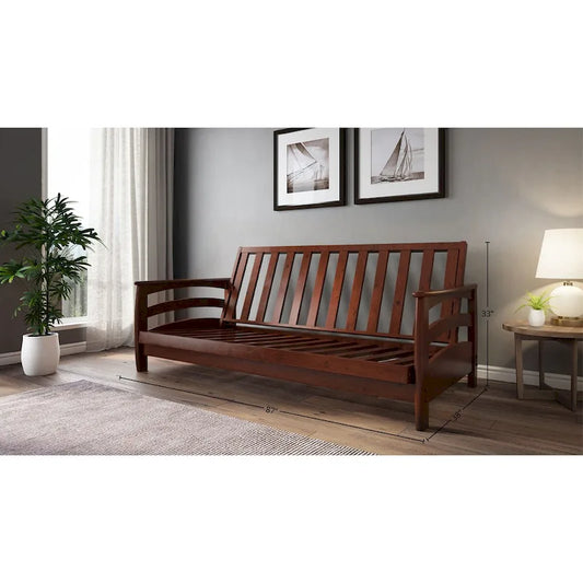 Galena Dark Cherry Futon Frame