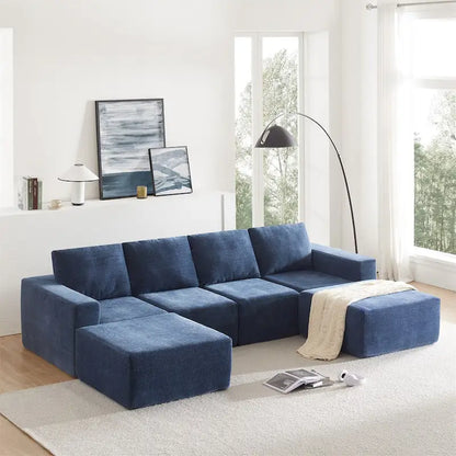 Modular U Shaped Sectional Sofa