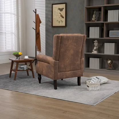 Wood Frame Armchair Modern Accent Chair Lounge Chair for Living Room - 29.33 x31.50x 39.37