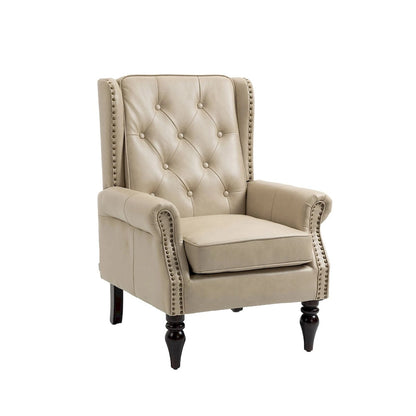 Wood Frame Armchair Modern Accent Chair Lounge Chair for Living Room - 29.33 x31.50x 39.37