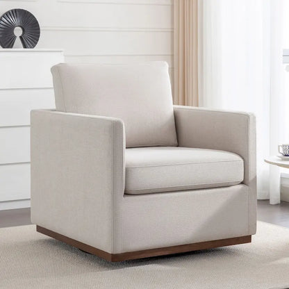 Mid Century Modern Swivel Accent Chair Armchair for Living Room