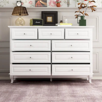 Versatile 55.1 Dresser: Chic Storage for Any Room TV Stand Side Table