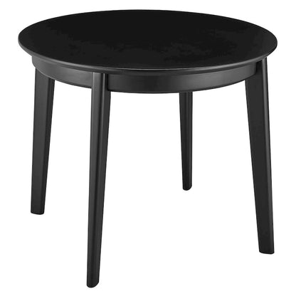 Atle Round Table in Matte Black