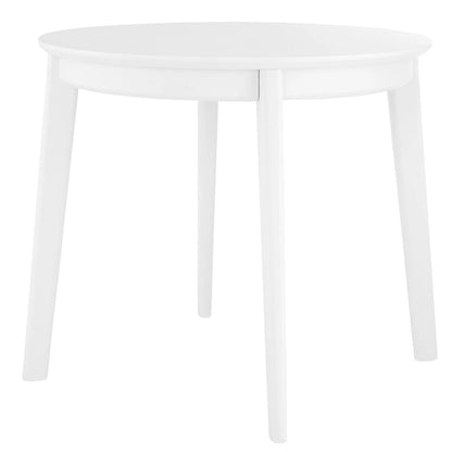 Atle Round Table in Matte Black
