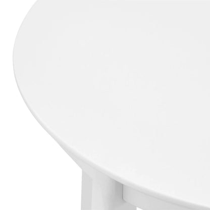 Atle Round Table in Matte Black