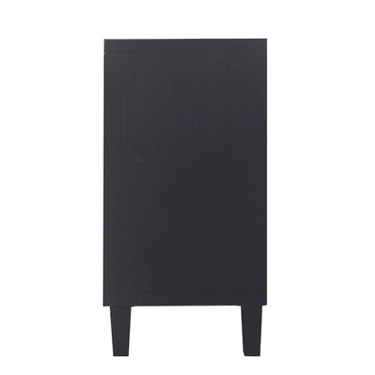 4-Door Wooden Sideboard Buffet Cabinet
