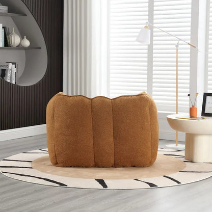 Roomfitters Soft Bean Bag Chair with High Resilient Foam Chips for Living Room