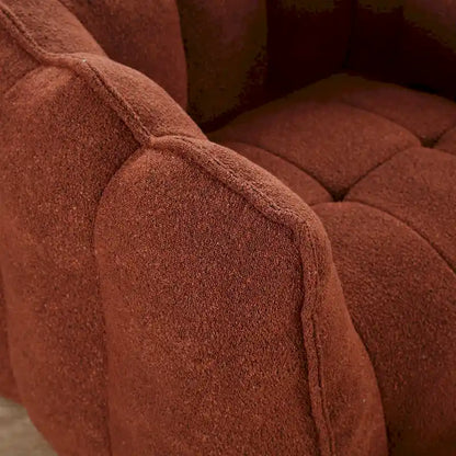 Roomfitters Soft Bean Bag Chair with High Resilient Foam Chips for Living Room