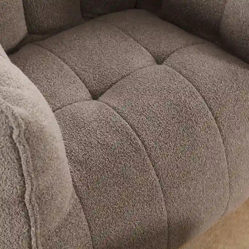 Roomfitters Soft Bean Bag Chair with High Resilient Foam Chips for Living Room