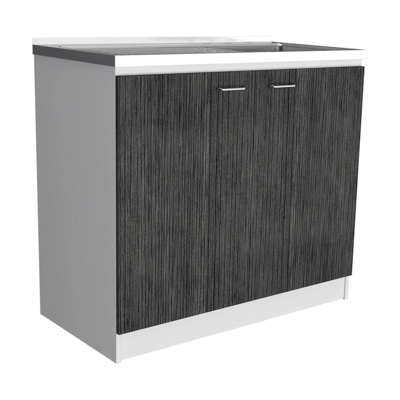 Brookeline Rectangle 2-Door Utility Sink and Cabinet