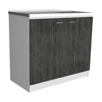 Brookeline Rectangle 2-Door Utility Sink and Cabinet
