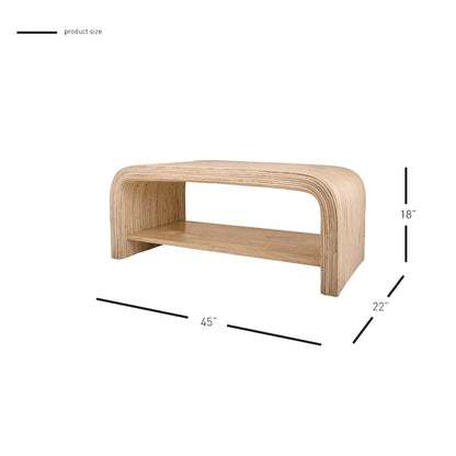 Kyran Rattan Coffee Table & Side/End Table