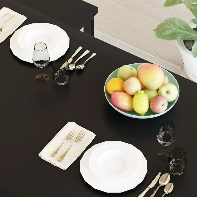 Dining Table Set with Bench, 3 Pieces Dining Furniture Set Kitchen Table Set for Kitchen, Dining Room, Living Room