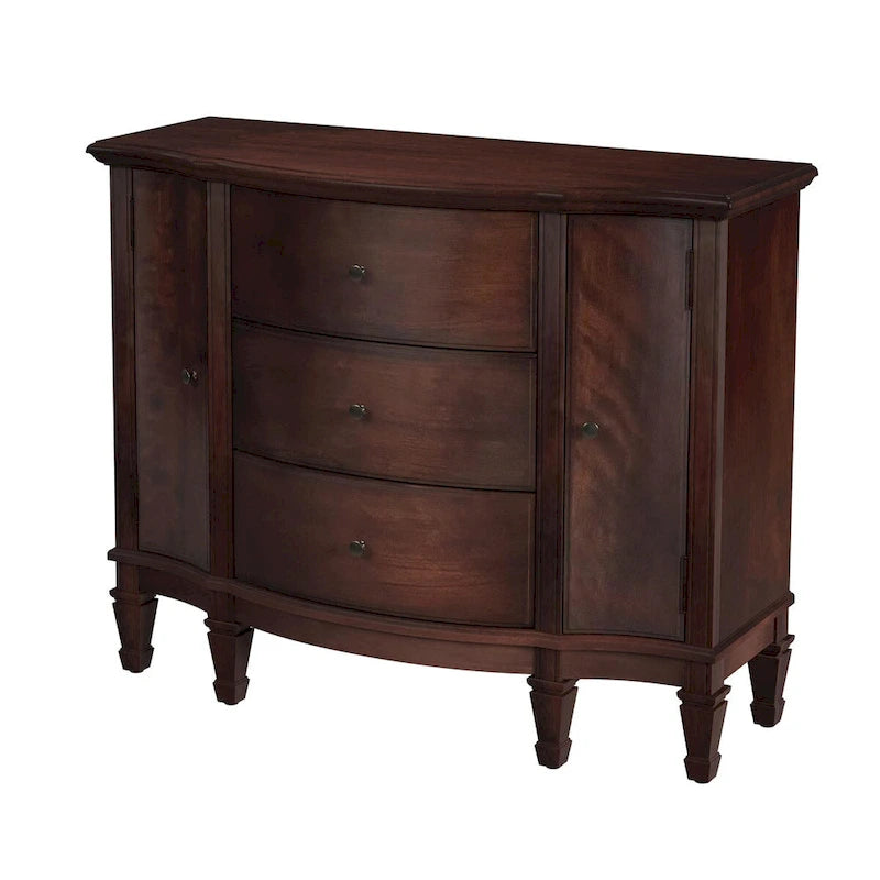 Sheffield 3 Drawer 2 Door Accent Cabinet