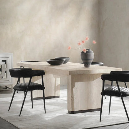 Classic Home Lynx 94 Reclaimed Pine Wood Dining Table - 94Wx40Dx30H