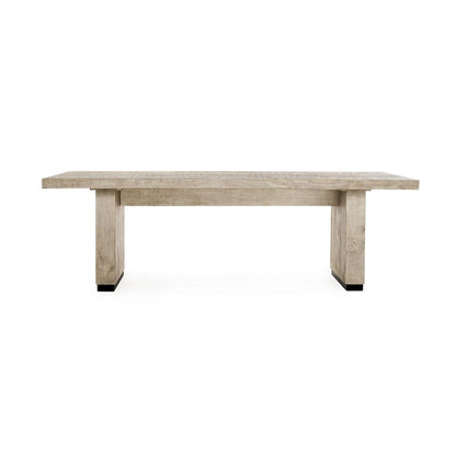 Classic Home Lynx 94 Reclaimed Pine Wood Dining Table - 94Wx40Dx30H