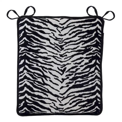 Reversible Chenille Rocking Chair Cushion Set