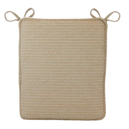 Reversible Chenille Rocking Chair Cushion Set