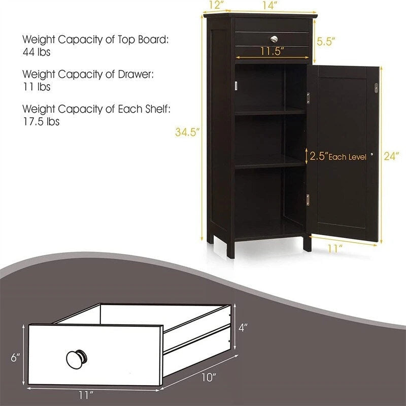 Bathroom Floor Cabinet