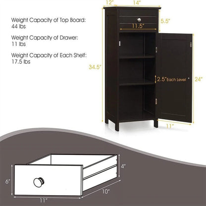 Bathroom Floor Cabinet