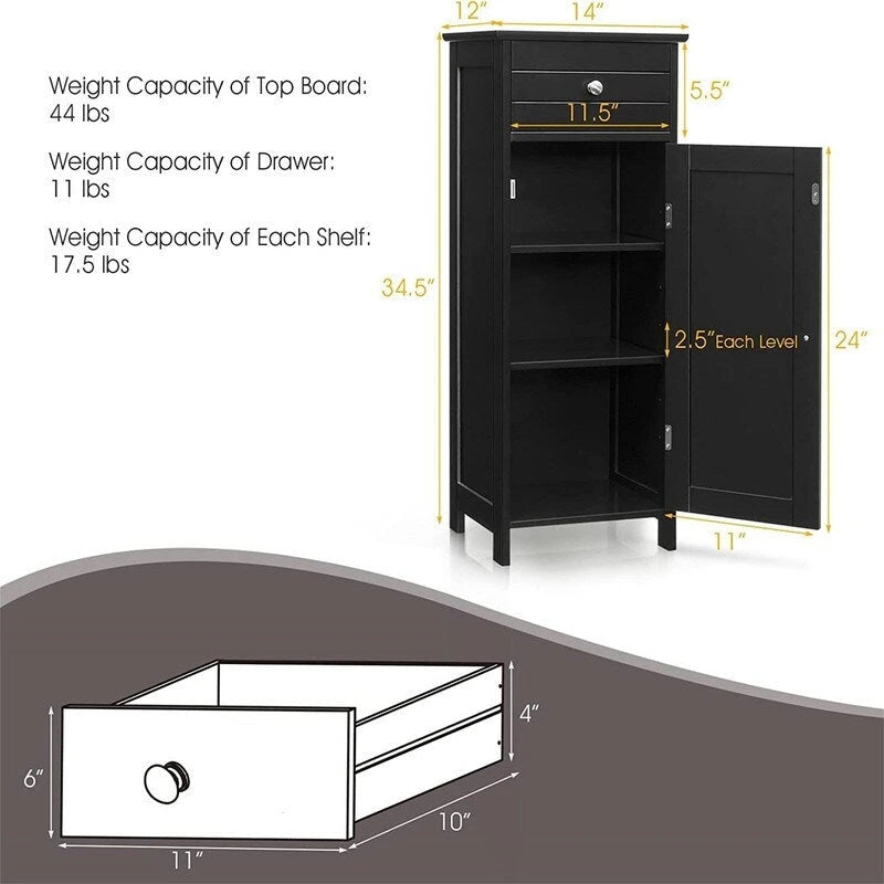 Bathroom Floor Cabinet