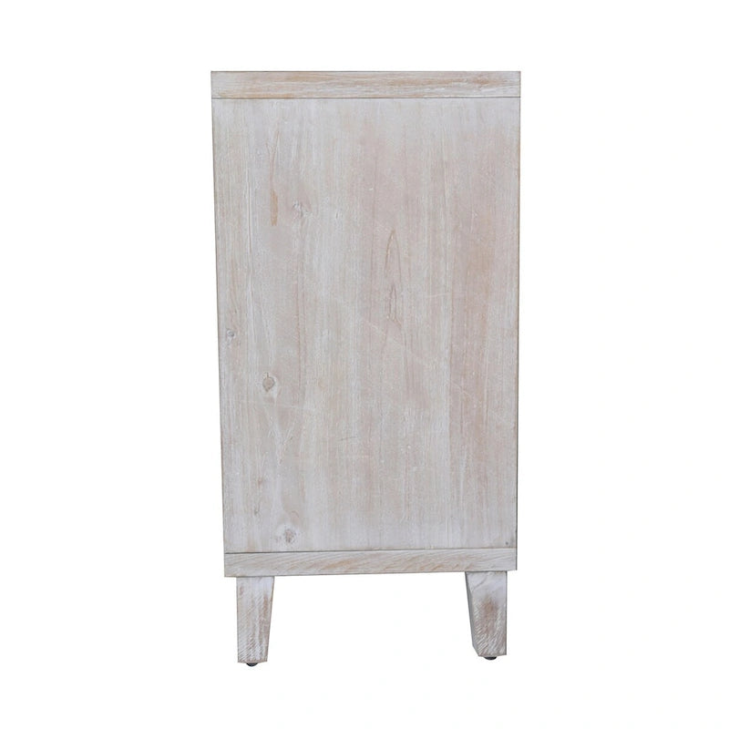 4 Door Wooden Cabinet Sideboard for Living Room