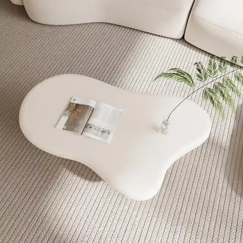 Wood Cloud Shaped Coffee Table for Living Room