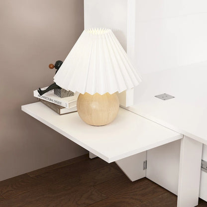 Space-Saving Murphy Bed with Storage Cabinet, Ideal for Apartments